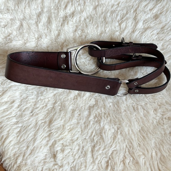 RALPH LAUREN leather belt - Picture 2 of 5